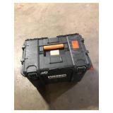 RIDGID Pro Gear System Gen 2.0 Durable XL 22 in. Stackable Tool Box For Storage And Transporting  Customer Returns See Pictures