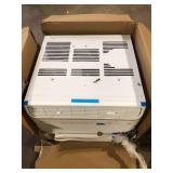 GE 13,500 BTU 115V Window Air Conditioner Cools 700 Sq. Ft. with Inverter, Wi-Fi, Remote and Quiet in White  Customer Returns See Pictures