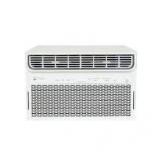 GE 13,500 BTU 115V Window Air Conditioner Cools 700 Sq. Ft. with Inverter, Wi-Fi, Remote and Quiet in White  Customer Returns See Pictures