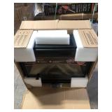 Classic Flame 28 in. Ventless Infrared Electric Fireplace Insert with Safer Plug  Customer Returns See Pictures