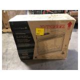 Classic Flame 28 in. Ventless Infrared Electric Fireplace Insert with Safer Plug  Customer Returns See Pictures