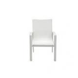 Cooper Springs White Stationary Metal Outdoor Dining Chairs (4-Pack) by Home Decorators Collection   Customer Returns See Pictures