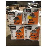 Lot of Assorted Wet/Dry Shop Vacs Various Models and Conditions  Customer Returns See Pictures
