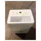 GE 35 pt. Dehumidifier with Smart Dry for Bedroom, Basement or Very Damp Rooms up to 3000 sq. ft. in White Customer Returns See Pictures