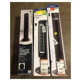Lot of Assorted Tower Fans Various Models and Conditions  Customer Returns See Pictures