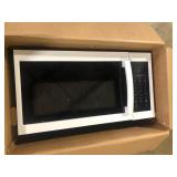 Vissani 1.7 cu. ft. 1000-Watt Over the Range Microwave in White  Customer Returns See Pictures