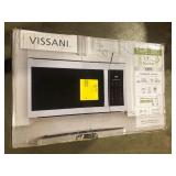 Vissani 1.7 cu. ft. 1000-Watt Over the Range Microwave in White  Customer Returns See Pictures