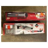 Lot of Assorted Tile Cutters   Various Models and Conditions Customer Returns See Pictures