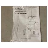 Aeitto Juice Maker, Slow Masticating Juicer Machine, Cold Press Juicer with Big Wide 3.3-in Chute and 900-ml Cup