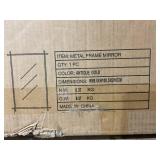 Bathroom Mirror, 24x36 Inch Hand-Made Wall Mirrors Decorative Mirror with Metal Frame