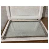Bathroom Mirror, 24x36 Inch Hand-Made Wall Mirrors Decorative Mirror with Metal Frame