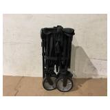 Ozark Trail Multi-Purpose Big Bucket Cart, Black Wagon, Height 24"