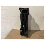 Ozark Trail Multi-Purpose Big Bucket Cart, Black Wagon, Height 24"