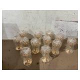 Qunclay 36 Pcs Crystal Candle Holders Bulk, Shiny Candlestick Holder,Romantic Wedding Centerpieces for Tables