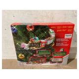 BELLOCHIDDO Hanging Toy Train Steam Locomotive Engine Train Toy Gift for Boys Girls 3 4 5 6 7 Years Old