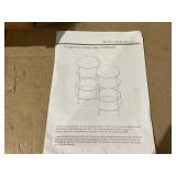 LOT OF 2 Vintage Round Side Table