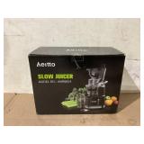 Aeitto Juice Maker, Slow Masticating Juicer Machine, Cold Press Juicer with Big Wide 3.3-in Chute and 900-ml Cup