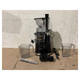 Aeitto Juice Maker, Slow Masticating Juicer Machine, Cold Press Juicer with Big Wide 3.3-in Chute and 900-ml Cup