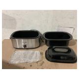 Heynemo Roaster Oven, 20Qt Turkey Roaster Oven Buffet with Self-Basting Lid