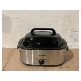 Heynemo Roaster Oven, 20Qt Turkey Roaster Oven Buffet with Self-Basting Lid