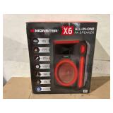 Monster X6 All-in-One PA Bluetooth Speaker System | 600W of Power