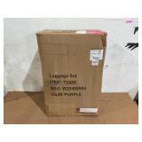 3PCS Travelhouse Hardside Luggage Set Hardshell Lightweight Suitcase with TSA Lock Spinner Wheels