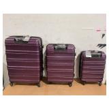 3PCS Tripcomp Hardside Luggage Set(21/25/29) Lightweight Suitcase 4-Wheeled Suitcase Set