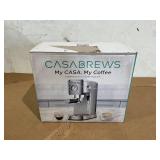 CASABREWS Espresso Machine 20 Bar, Professional Espresso Maker with Milk Frother Steam Wand
