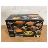 13PCS Gotham Steel Pro Nonstick Pots and Pans Set Ceramic Cookware Kitchen Set, with Frying Skillet
