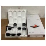 8PCS JoyJolt Black Swan Rocks Glass And Highball Glass Collection