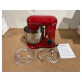 Ailessom New Stand Mixer,6.5-QT 660W 10-Speed Tilt-Head Kitchen Electric Mixer