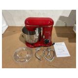 Ailessom New Stand Mixer,6.5-QT 660W 10-Speed Tilt-Head Kitchen Electric Mixer