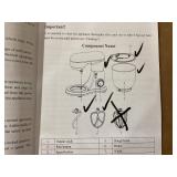 Ailessom New Stand Mixer,6.5-QT 660W 10-Speed Tilt-Head Kitchen Electric Mixer