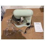 Ailessom New Stand Mixer,6.5-QT 660W 10-Speed Tilt-Head Kitchen Electric Mixer