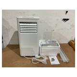 AGLUCKY 5000/8000 BTU 250 sq.ft 24-Hour Timer Portable 3-in-1 AC Air Conditioner