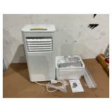 AGLUCKY 5000/8000 BTU 250 sq.ft 24-Hour Timer Portable 3-in-1 AC Air Conditioner