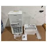 AGLUCKY 5000/8000 BTU 250 sq.ft 24-Hour Timer Portable 3-in-1 AC Air Conditioner