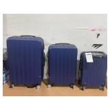 3PCS Zimtown Nested Spinner Suitcase Luggage Set With TSA Lock