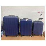 3PCS Zimtown Nested Spinner Suitcase Luggage Set With TSA Lock