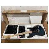 GLARRY Full Size Electric Guitar with Amp and Accessories Pack Guitar Bag