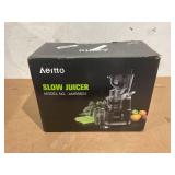 Aeitto Cold Press Juicer, Juicer Machines with 3.3" Large Feed Chute,