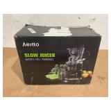 Aeitto Cold Press Juicer, Juicer Machines with 3.3" Large Feed Chute,