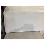 60 In Heavy-Duty Granite White Plastic Folding Leg Table