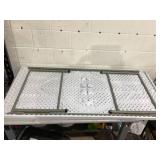 60 In Heavy-Duty Granite White Plastic Folding Leg Table