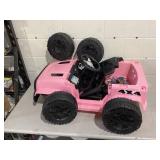 SESSLIFE Kid Ride on Cars with Lights, Horn, Safety Belt,