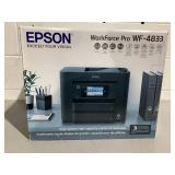 WorkForce Pro WF-4833 Wireless All-in-One Printer with Auto 2-sided Print, Copy, Scan and Fax