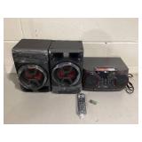 LG CKM4 XBOOM Hi-Fi Shelf System with BT Connectivity