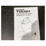 Hyper Tough 3 Gallon Oil-free Portable Air Compressor with Hose & Inflation Accessory Kit, 100 PSI