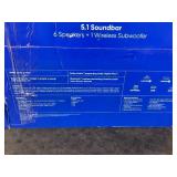 onn. 36" 5.1 Soundbar with Wireless Subwoofer