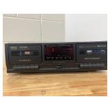 Pyle Dual Cassette Deck Stereo, Compact and Portable Tape Recorder Player